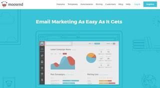 Moosend email marketing software